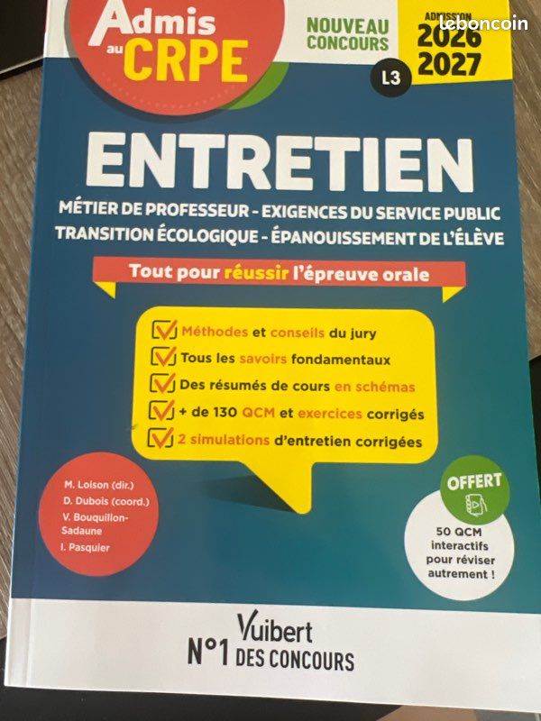 Livres oraux CRPE (image 2)