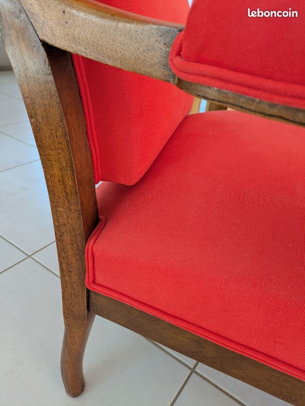 Fauteuil bergère Louis Philippe (image 4)