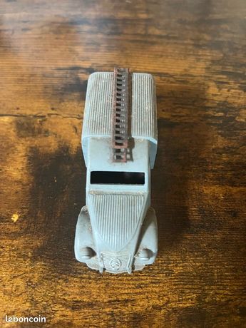 Miniature JRD 1/43ème Citroën 2 CV Fourgonnette Zamac – Années 50/60 – État De Jeu