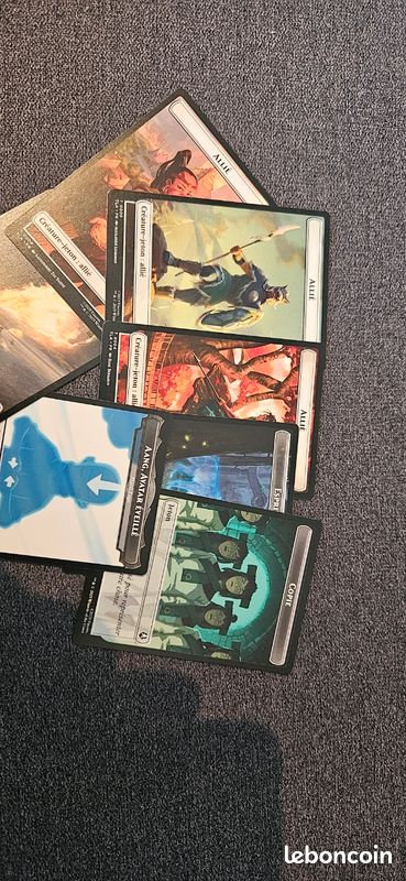 Echange Jetons / Tokens / carte Magic mes manquantes BLOCS (image 1)