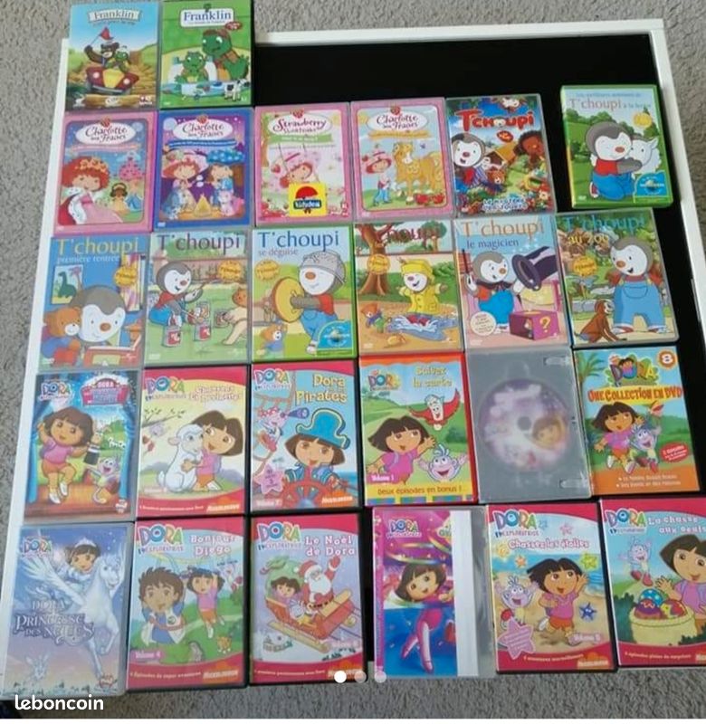 DVD enfant Tchoupi, Dora, Minnie... (image 1)