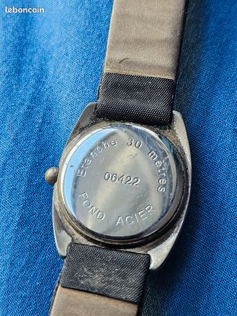 Montre Femme Jean Dauteuil Quartz Vintage - Multicouleur - Non Testée - État D'usage