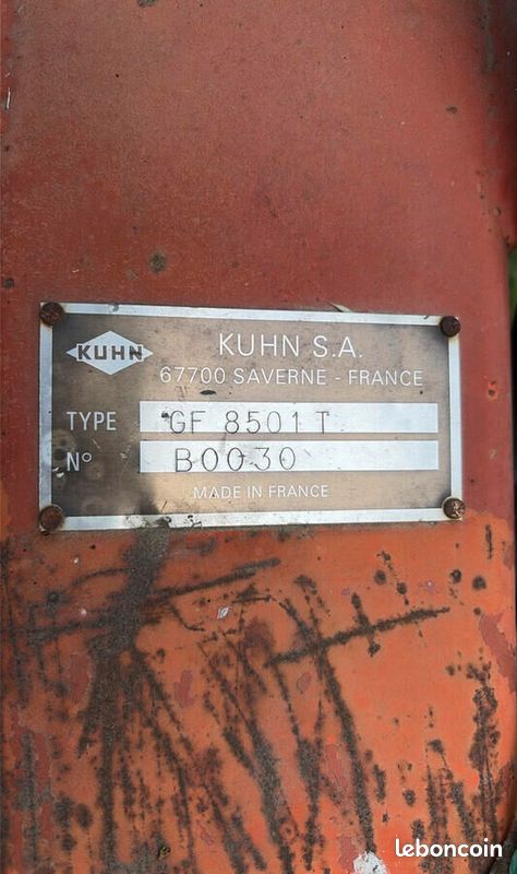 Kuhn GF 8501 T (image 8)