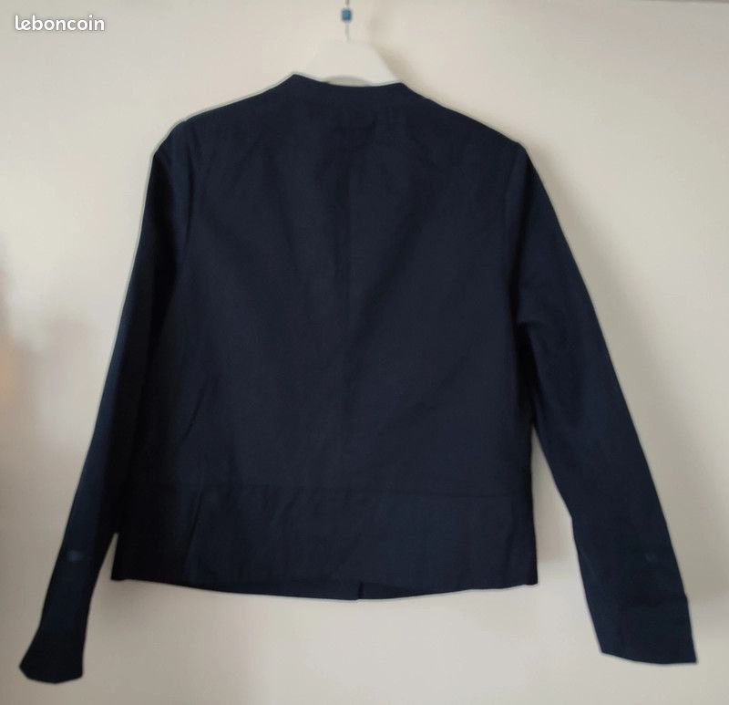 Veste militaire bleue (image 3)