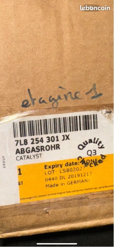 Catalyseur neuf fap neuf audi q7 3.0 tdi v6 (image 3)