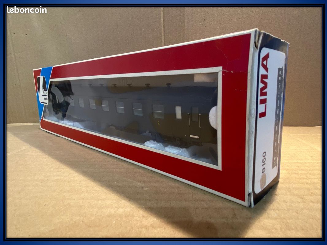 2 Voitures DEV - SNCF - LIMA - Echelle HO - Réf 309 160 K - Jeux & Jouets