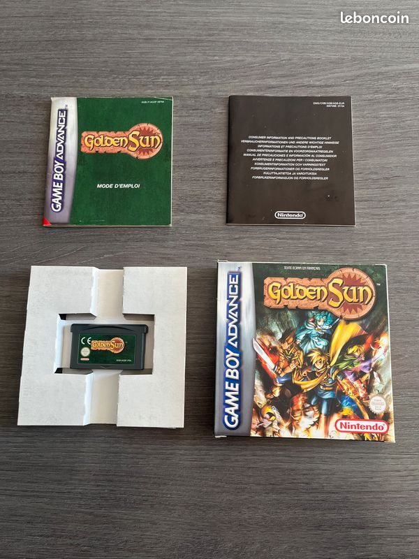 Golden Sun - Game Boy Advance (GBA) - Near Mint (image 1)