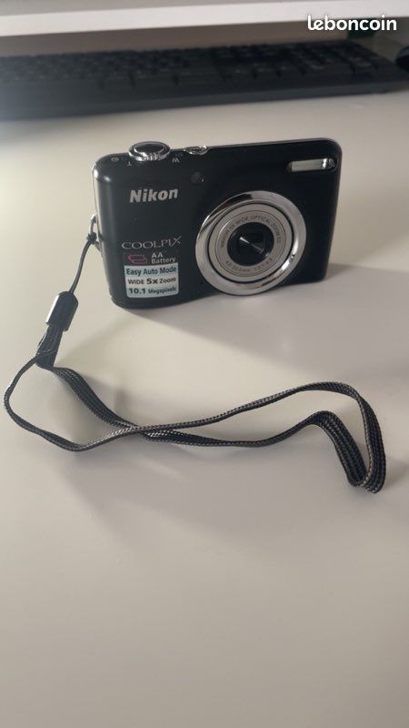 Nikon Coolpix L23 en très bon état avec étui et dragonne (image 3)