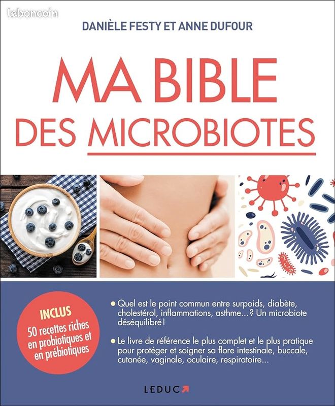 RARE: Ma bible des microbiotes , de Festy et Dufour (image 1)