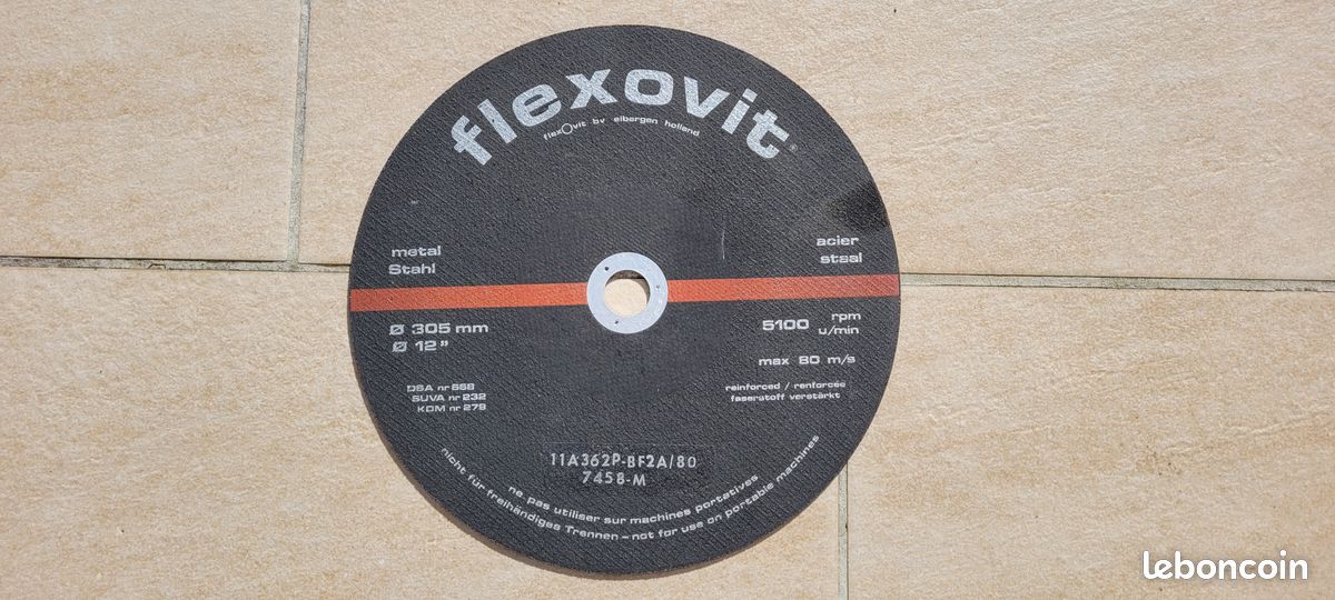Disque de tronçonnage (image 1)