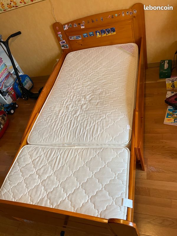 Lit évolutif pour enfant et son matelas (image 1)