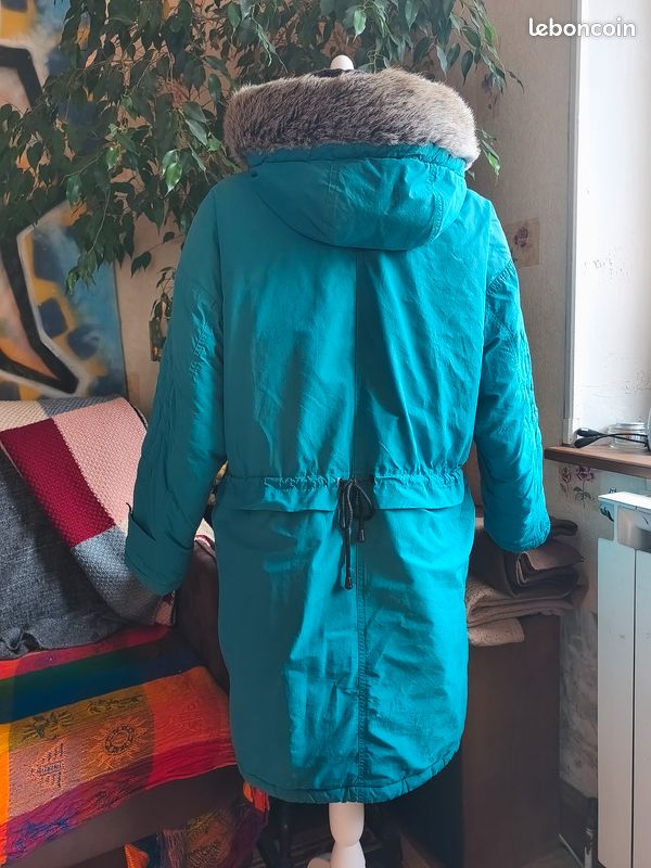 Parka Vintage Jeux Olympiques D'Hiver Albertville 1992 - Marque K-Way - Taille XL