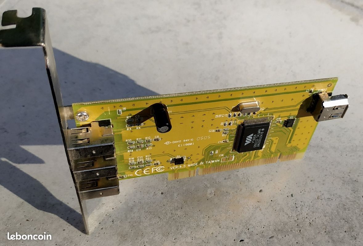 Carte 4 ports Fire wire PCI (image 2)