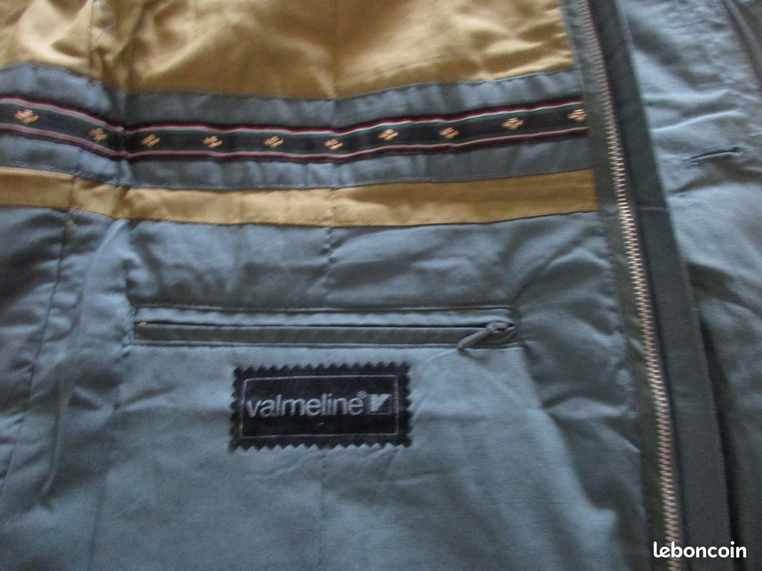 Long manteau trench Valmeline XXL kaki vintage (image 6)