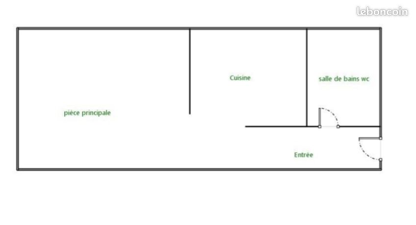 Appartement 1 pièce 28 m² · à Rouen · 28 m² · 685 €