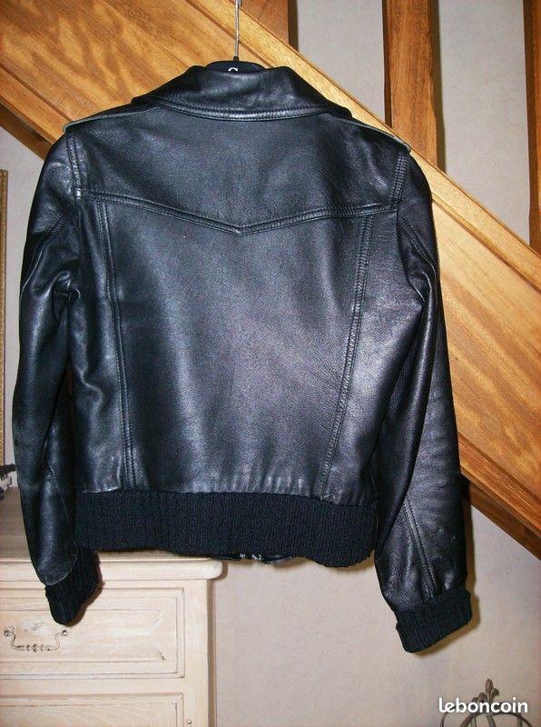 Blouson cuir Morgan (image 2)
