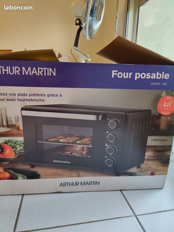 Mini four Arthur Martin 48 L neuf noir (image 3)
