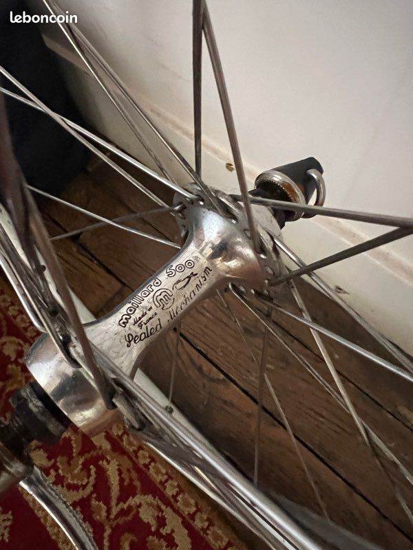 Roue ou jante avant vélo route vintage 700C (image 2)