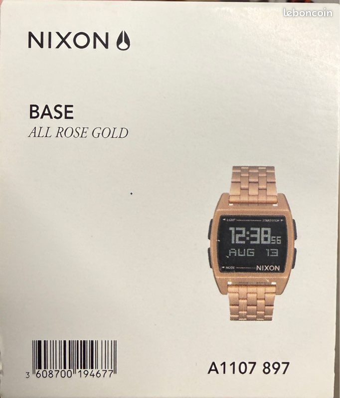 Nixon Montre Rose Gold A1107897 Neuve Montres Bijoux