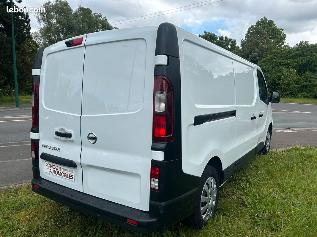 15 900 e ht - nissan primastar l2h1 2.0 dci 130 cv grtie constructeur - Feux Led / carplay / gps / clim / reg / tel / radars ar / intérieur bois (image 8)