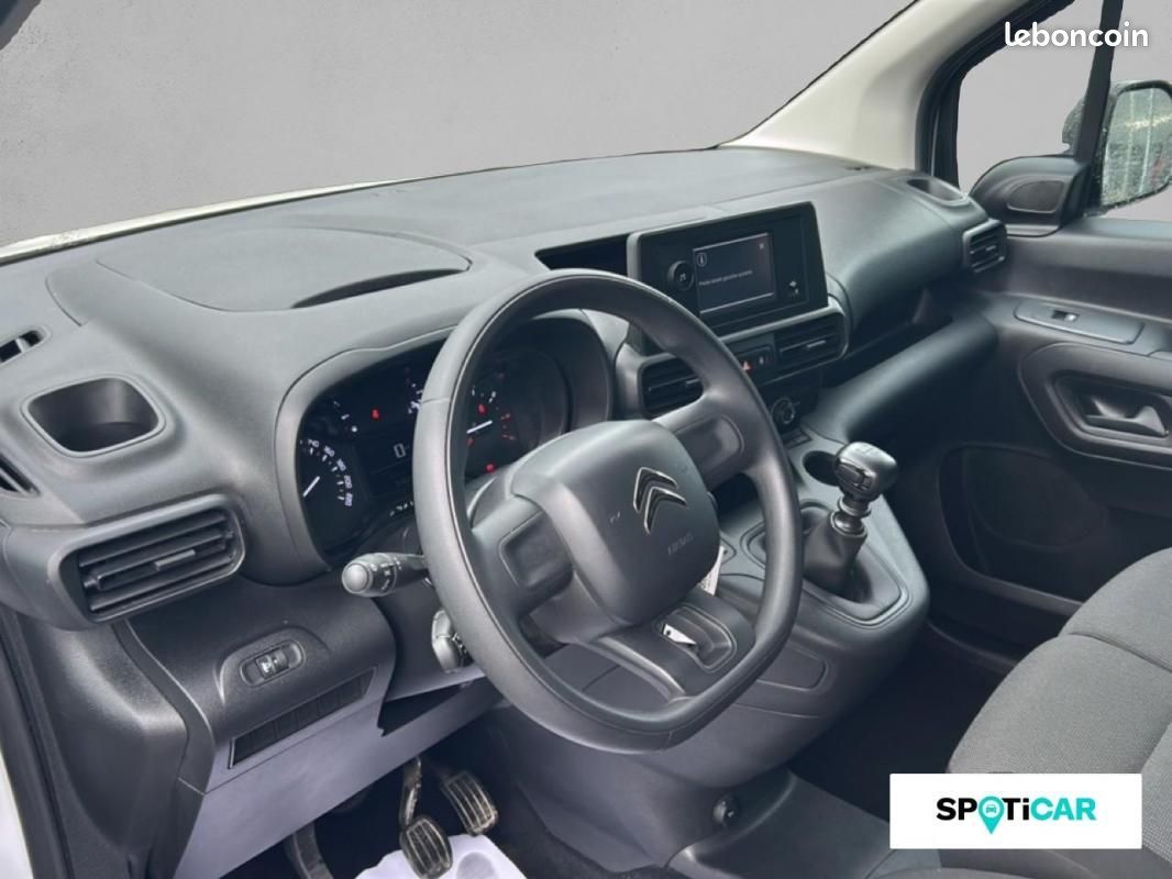 Citroën Berlingo VAN TAILLE M 650KG BLUEHDI 100 S&S BVM6 TVA RECUPERABLE (image 9)