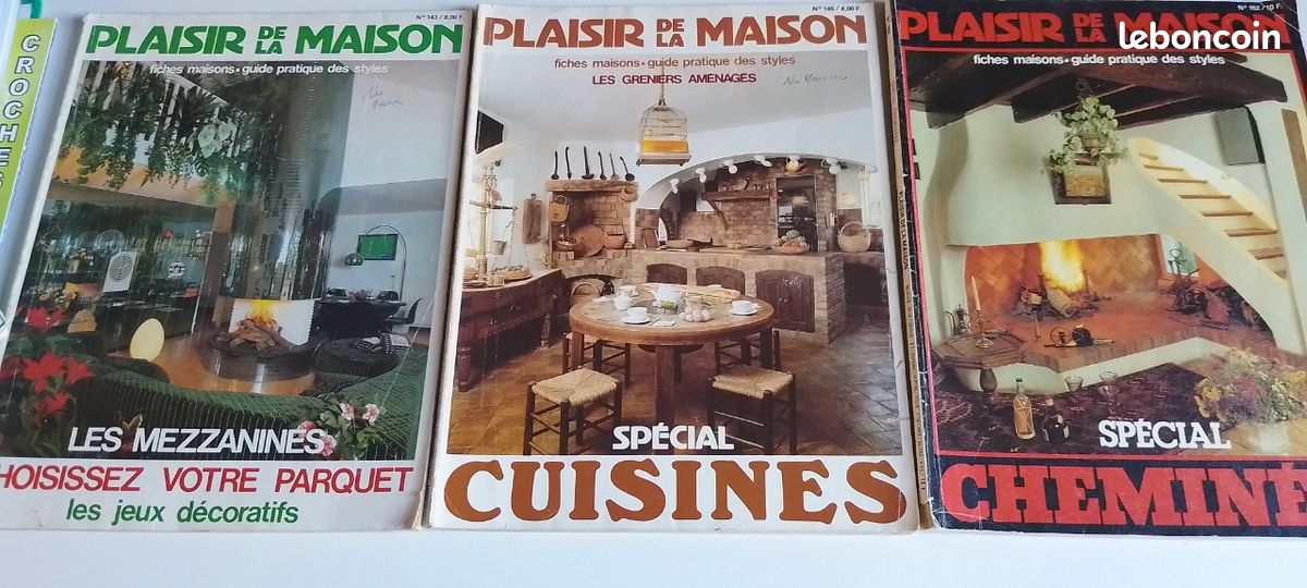 Lot 3 Magazines plaisir de la maison (image 1)