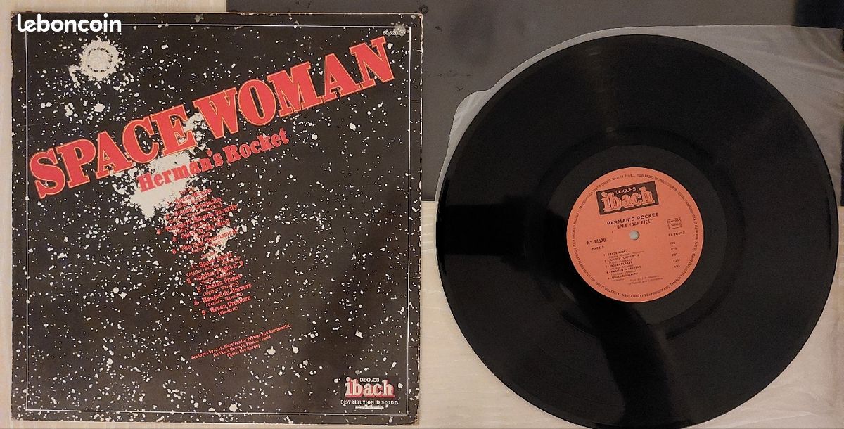Vinyle 33t - Space Woman (1977) [RARE] (image 2)