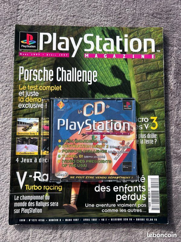 PlayStation Magazine, numéro 8 avec CD de Démo - Livres