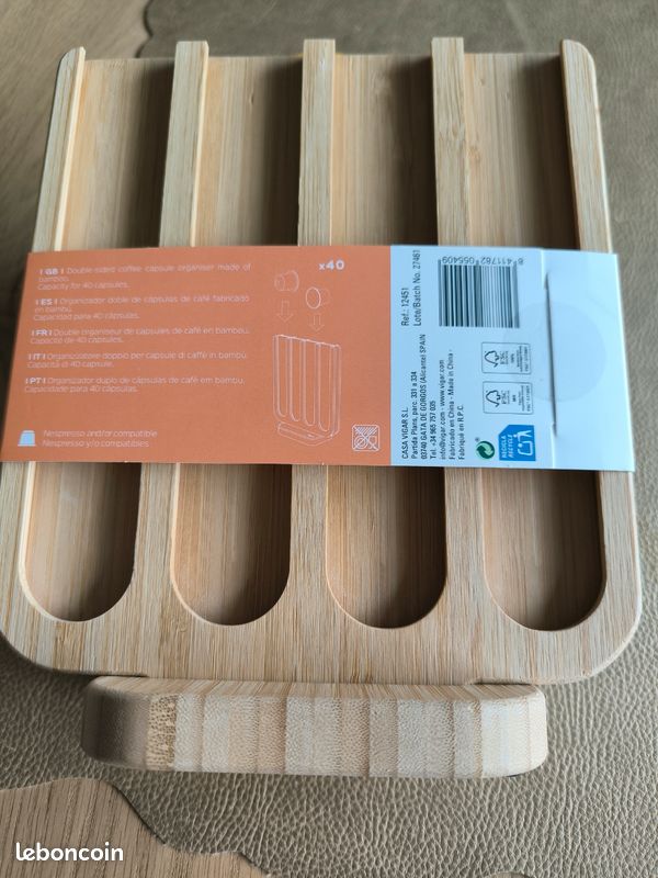Organisateur capsules- support ventouses éponge Vigar (image 8)