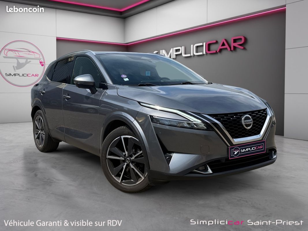 NISSAN QASHQAI 1.3 MILD HYBRID 140 TEKNA 140Ch camera de recul et 360 Garantie 12 mois (image 1)