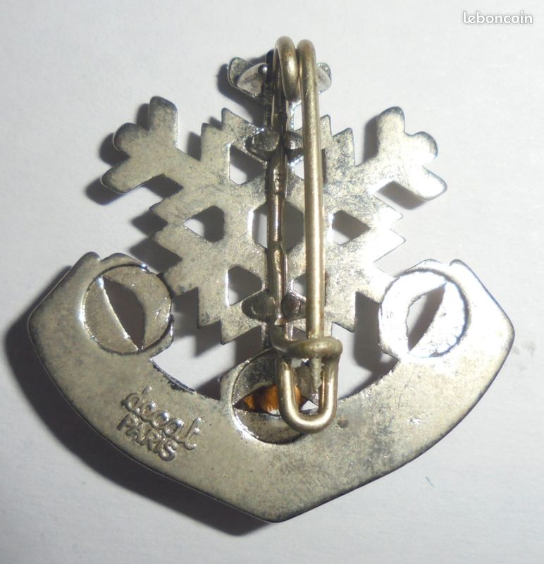 BROCHE MÉDAILLE FLOCON ESF École Ski Français 1 Étoile Decat 6 EUR 11,00 - PicClick FR