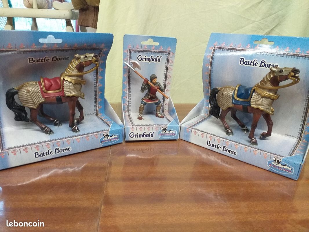 Lot chevaliers Bullyland n°7 (image 1)