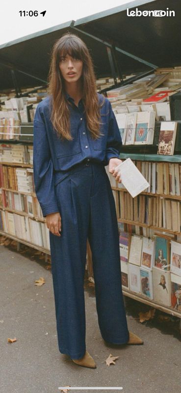 Jeans Zara Pantalon Cigarette ENSEMBLE DE JOGGING SWEAT ET