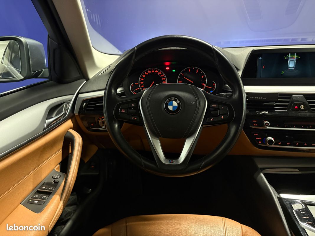 BMW Série 5 2.0 D 163ch Luxury - 2017 - Suivi complet - LED - Boîte auto - sièges chauffants (image 9)