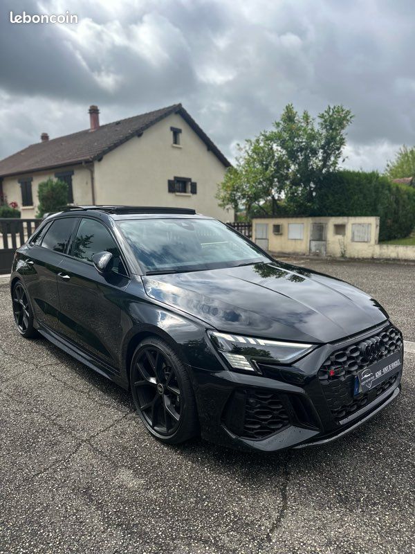Audi rs3 sportback 8y 400cv française full black modèle 2022 full options garantie juin 2026 - Miniature 5