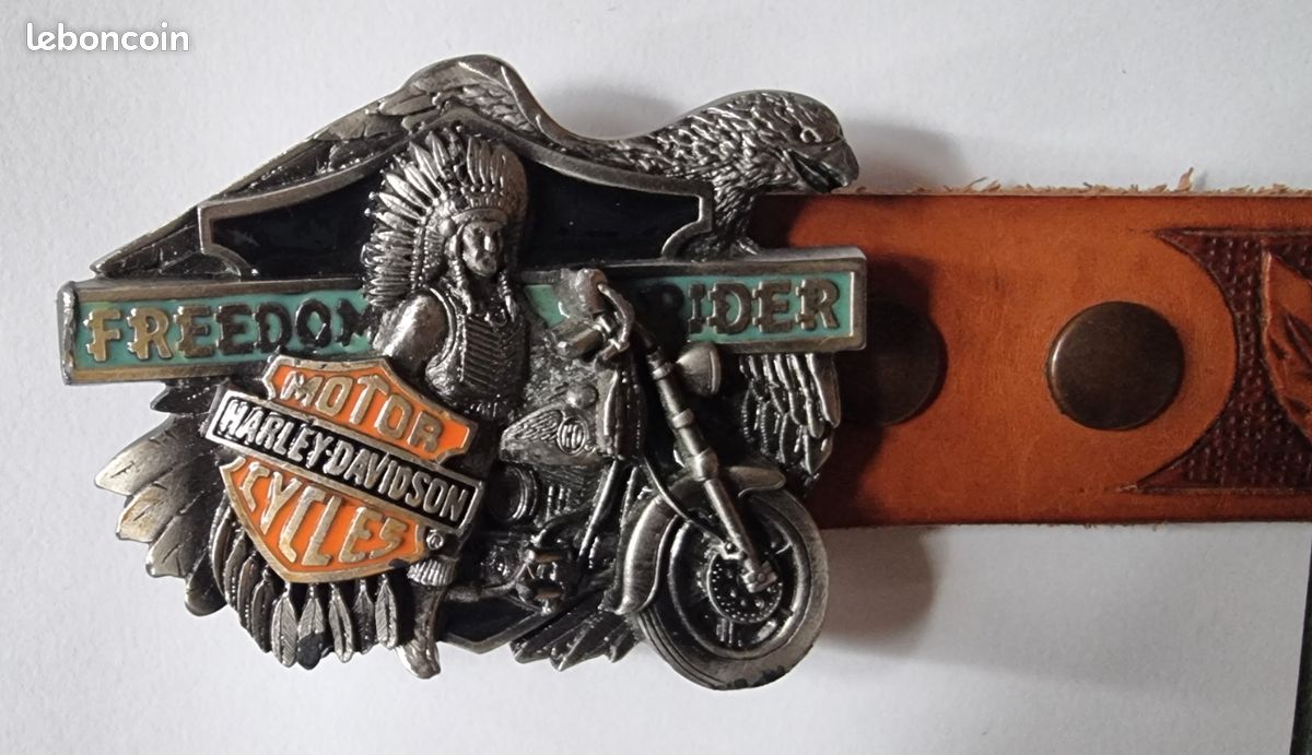 Ceinture Vintage Harley Davidson Accessoires Bagagerie