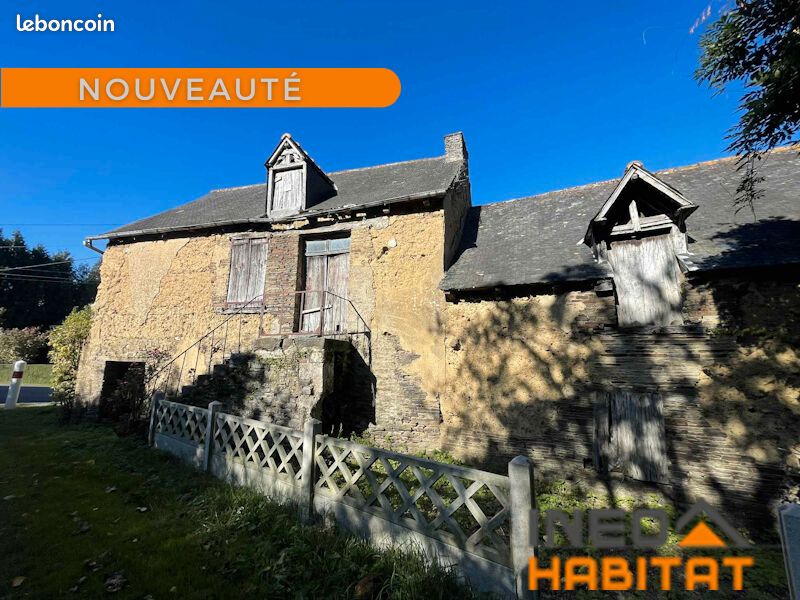 Maison 2 pièces 55 m² · à Pleugueneuc · 55 m² · 59 400 €