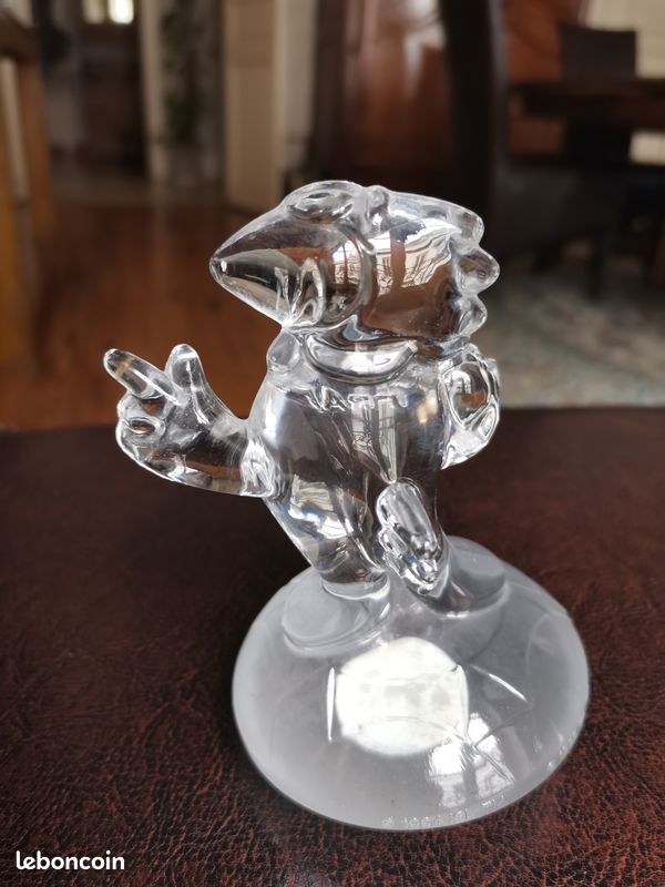 Lalique, Vase Saint-cloud En Cristal Dépoli, Signé