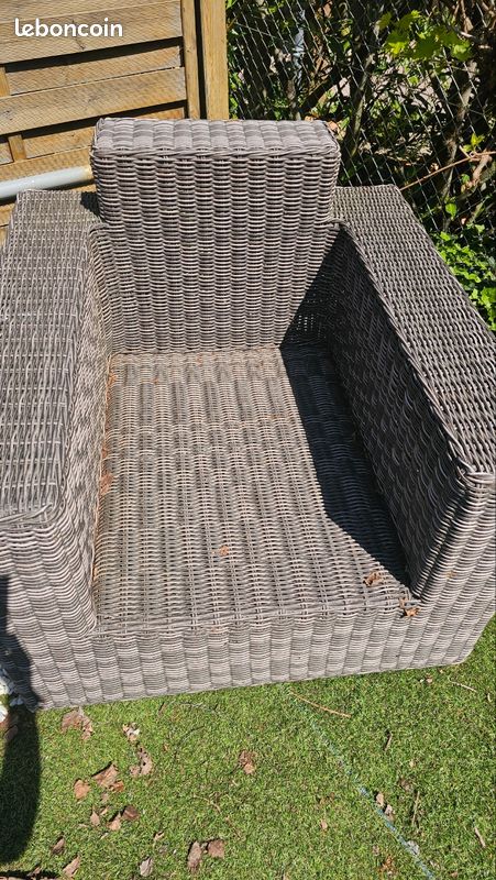Salon de jardin resine tressee (image 2)