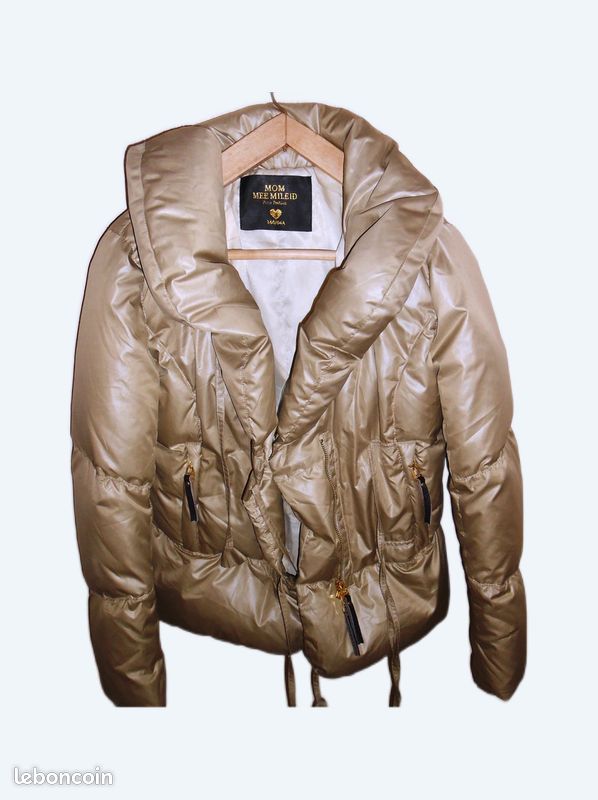 Veste-Doudoune duvet et plumes Mom Mee Mileid T.38 (vic) - Vêtements