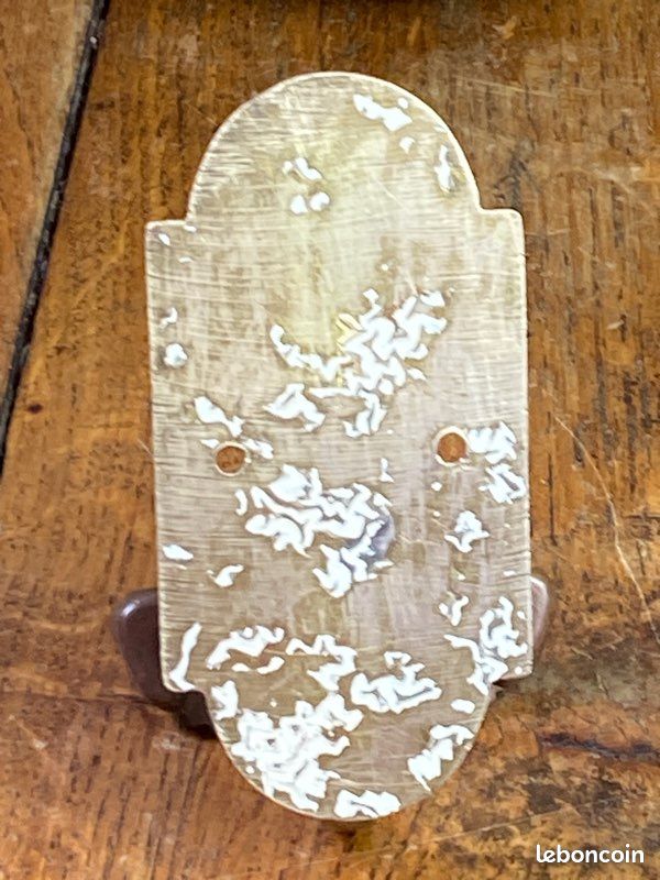 Patére noeud en laiton vintage (image 6)