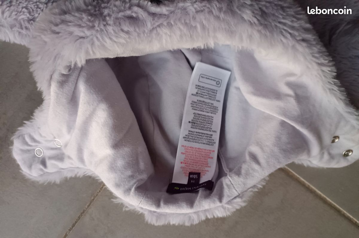 Ensemble bonnet chapka et écharpe bébé fille en 18-24 mois (image 11)