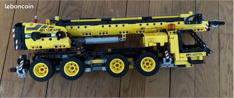 Lego technique 42108 la grue mobile jaune (image 5)