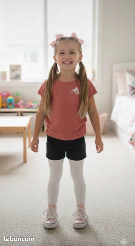 T shirt Adidas 6 ans quasi neuf (image 1)