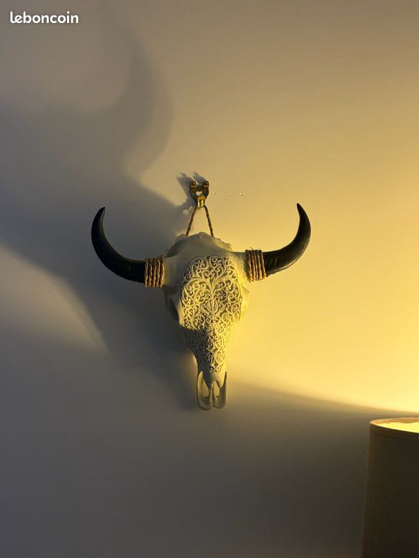 Décoration murals fausse tête de buffle Maisons du Monde – déco (image 1)