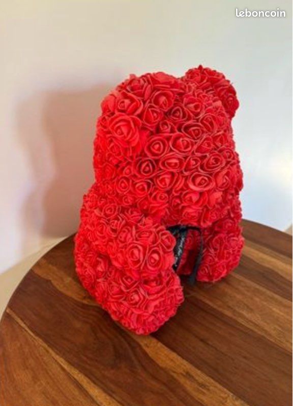Ours roses artificielles (image 2)