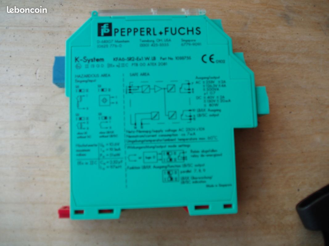 Commutateur amplificateur pepperl+fuchs (image 1)