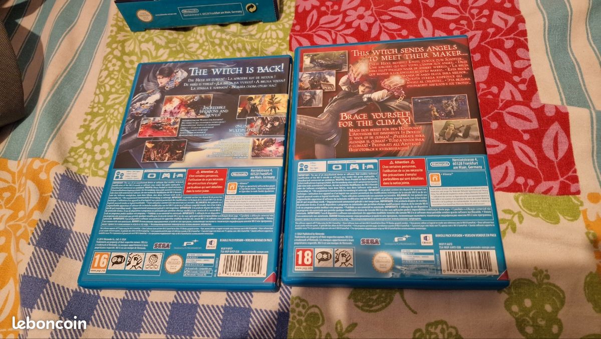 Jeu Wii U Bayonetta - Carte VIP Non Grattée - Très Bon état - Nintendo