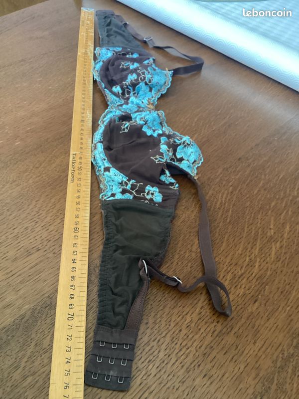 Soutien-gorge turquoise - mélange Polyamide - SG19 (image 6)