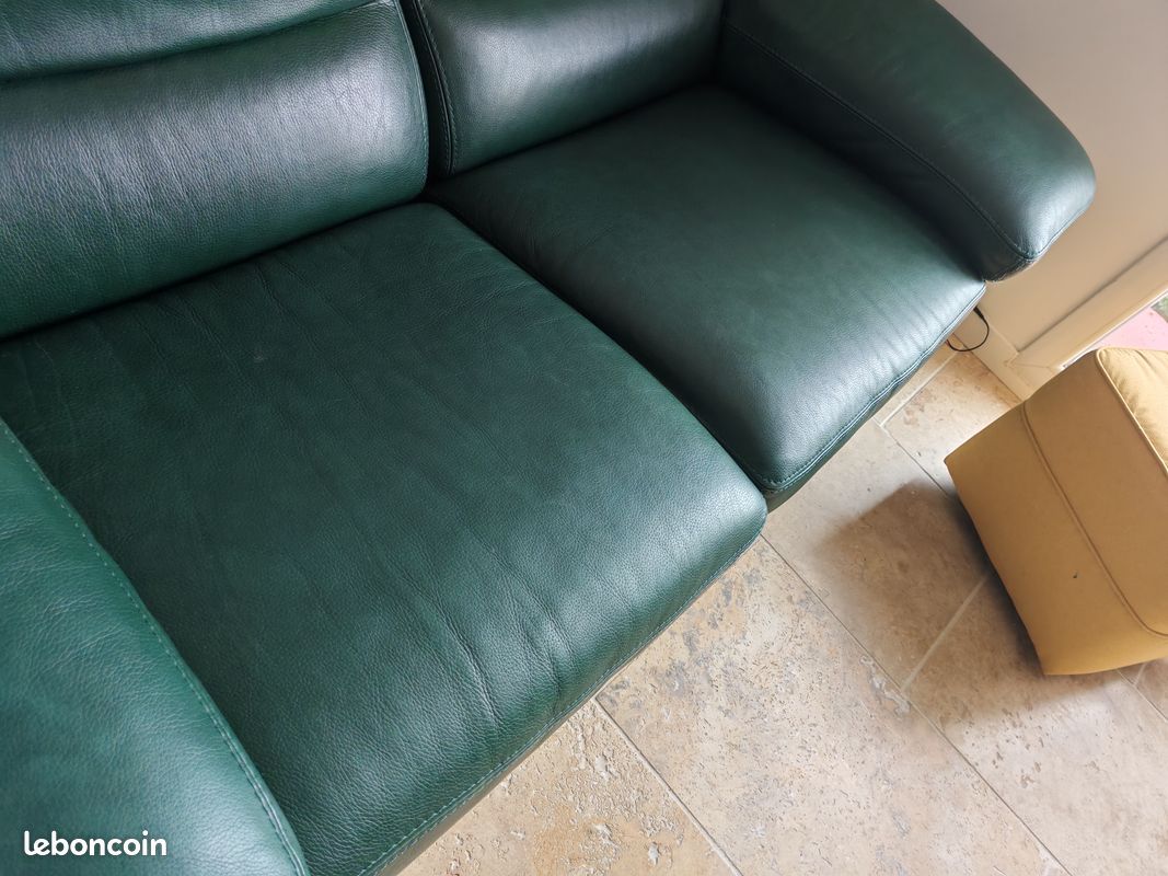 Canapé cuir Roche Bobois (image 2)